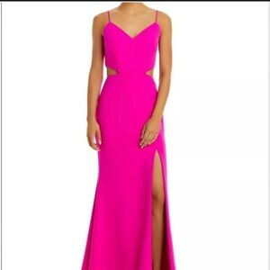 Aqua Brand Pink Prom Dress